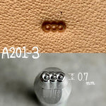 Oka Leather Stamps  - Seeders/Flower Centres