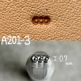 Oka Leather Stamps  - Seeders/Flower Centres