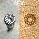 Oka Leather Stamps  - Seeders/Flower Centres