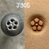 Oka Leather Stamps  - Seeders/Flower Centres