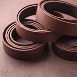 Bull Veg Tan Belt Blanks in Brown - Ex LV Stock  - Clearance