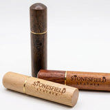 Stonesfield Leather Wooden Needle case