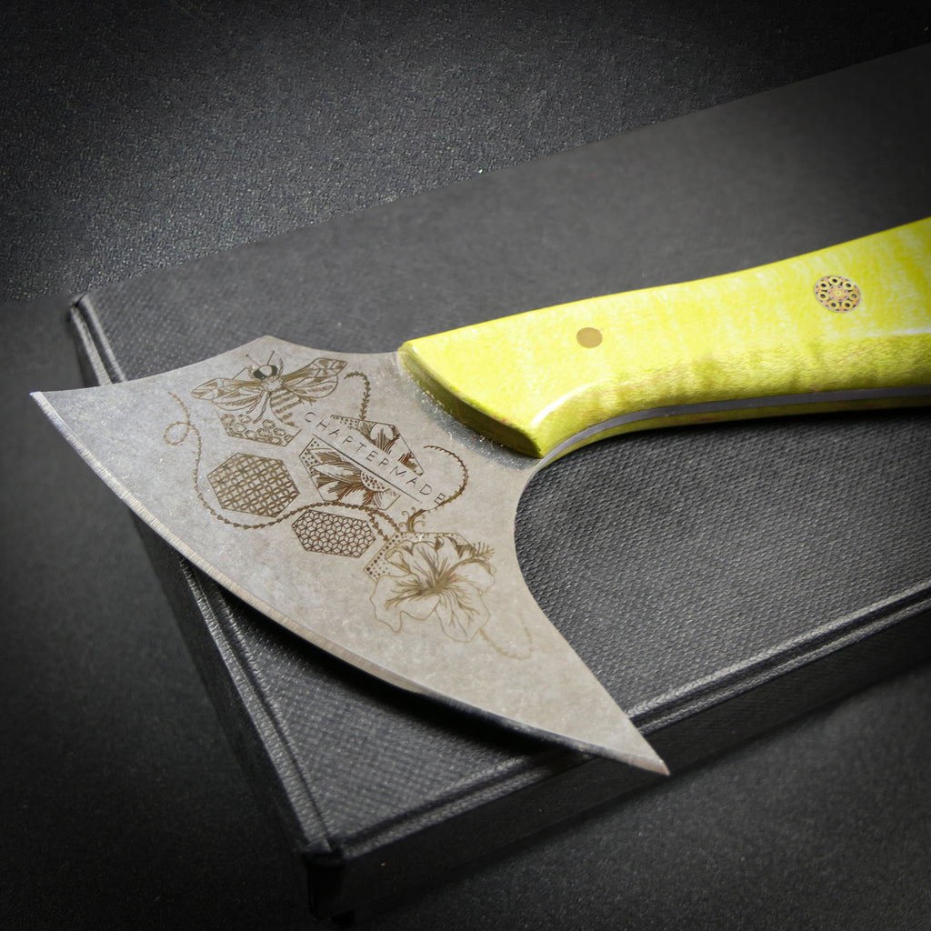 Trim knife - Bocote & Brass – Chartermade