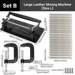 Wuta manual leather skiving machine