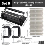Wuta manual leather skiving machine