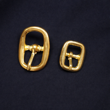 Solid Brass Swage Halter Buckles
