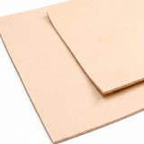 Undyed Veg Tan Leather - Panels