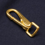 Solid brass Fixed Eye Snap Hook
