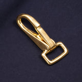 Solid brass Fixed Eye Snap Hook