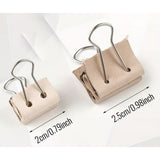 Leather Binder Clips