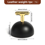 Wuta Titanium Coated Leather Weight