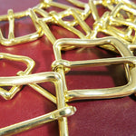 Brass West End Buckles