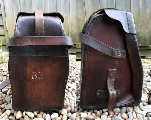 Antique Leather Car Case