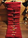 Large Viking Styled Wool Felt Tool Roll